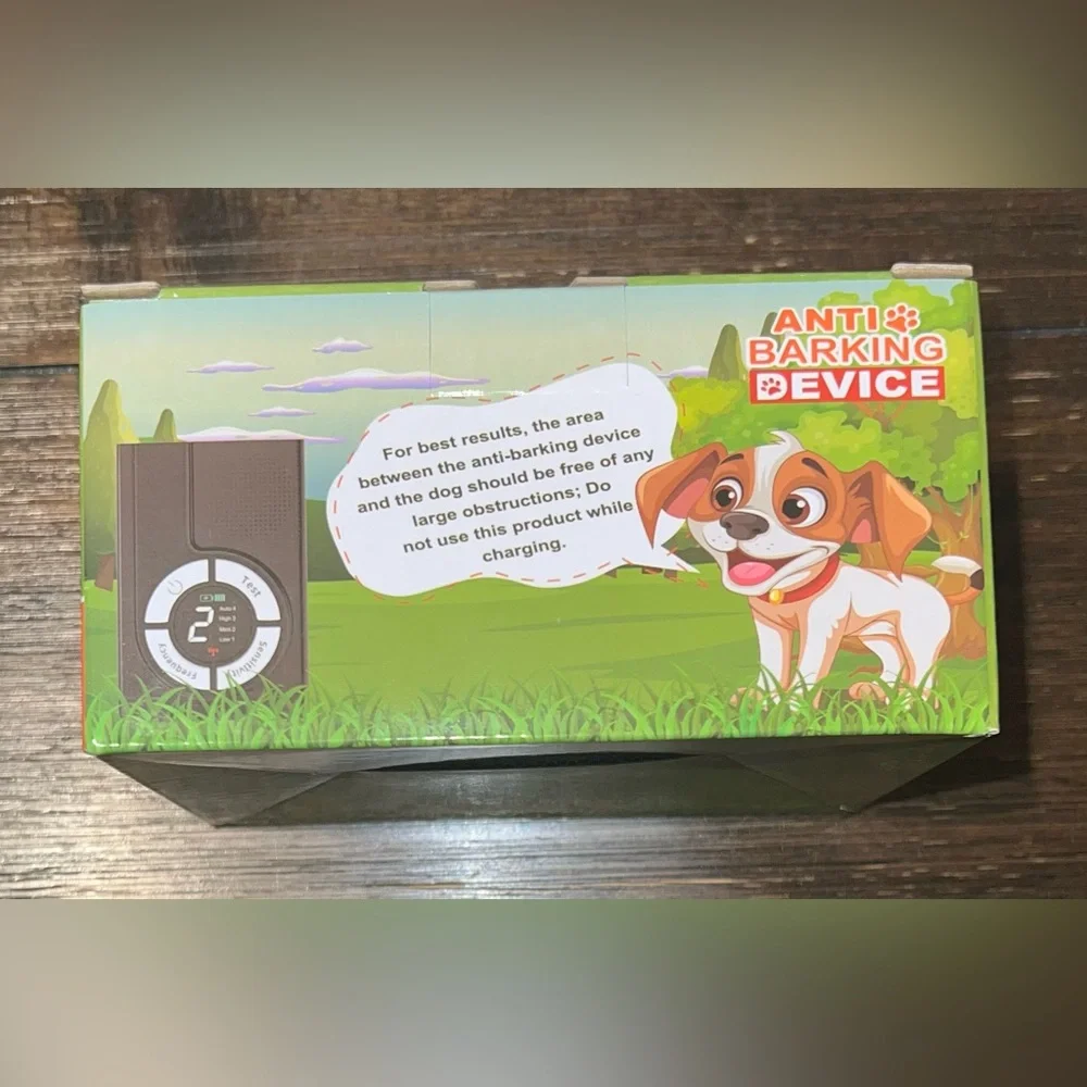 Anti Barking, Rechargeable Ultrasonic Dog Barking Deterrent Device for Dogs -NWT